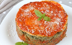 Preparazione Torta di crepes salate - Fase 6