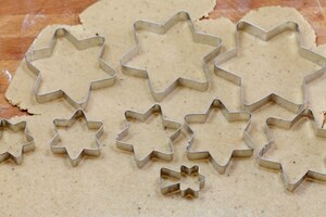 Preparazione Alberello di Natale di pan di zenzero - Fase 3