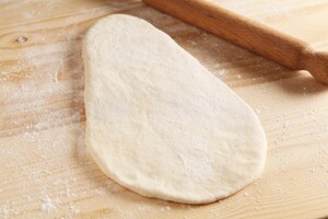 Preparazione Babbo Natale di pane - Fase 1