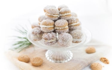 Baci di amaretti con mascarpone e cocco