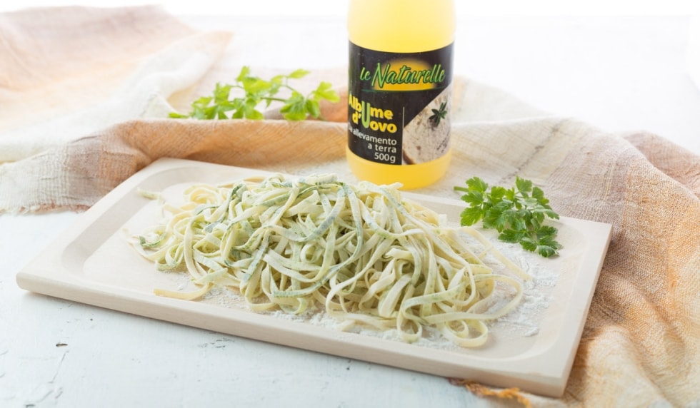 Fettuccine di albumi ricetta