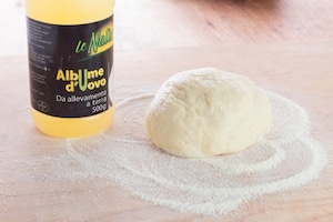 Preparazione Fettuccine di albumi - Fase 1