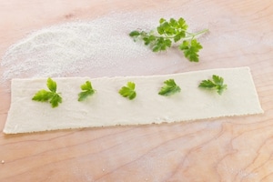 Preparazione Fettuccine di albumi - Fase 2