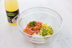 Preparazione Fish burger alle erbe - Fase 1