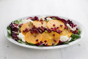Preparazione Insalata con melagrana e cachi mela - Fase 5