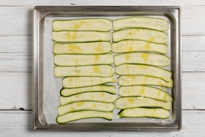 Preparazione Involtini di zucchine  - Fase 1