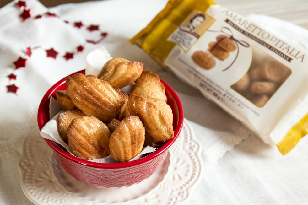 Madeleine all'amaretto ricetta