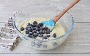 Preparazione Muffin ai mirtilli - Fase 5