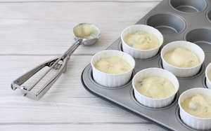 Preparazione Muffin ai mirtilli - Fase 6