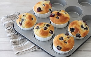 Preparazione Muffin ai mirtilli - Fase 7