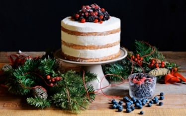 Naked cake allo zenzero