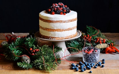 Naked cake allo zenzero