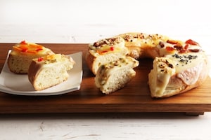 Preparazione Pane e formaggio al forno - Fase 2