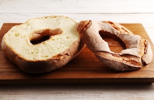 Preparazione Pane e formaggio al forno - Fase 1
