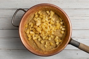Preparazione Polenta taragna - Fase 2
