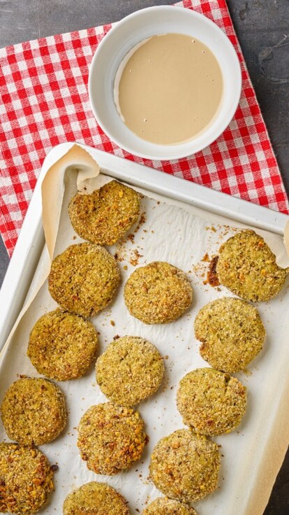 Polpette di broccoli al forno