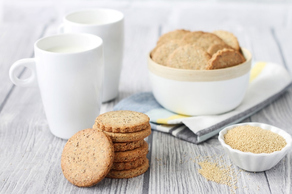 Biscotti all'amaranto ricetta