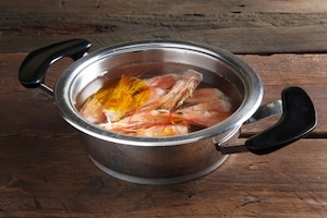 Preparazione Bobó de camarão - Fase 2