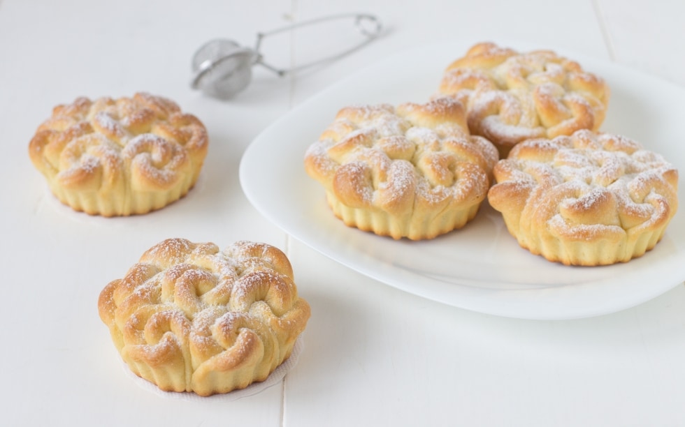 Brioche di rose ricetta