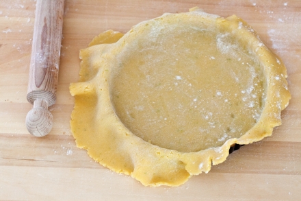 Preparazione Crostata alla marmellata di albicocche - Fase 1 Preparazione Crostata alla marmellata di albicocche - Fase 1