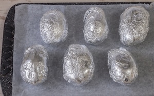 Preparazione Jacket potatoes - Fase 1