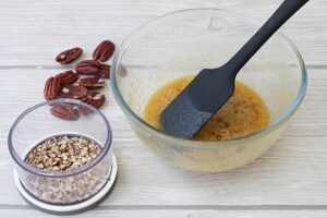 Preparazione Pecan pie - Fase 3