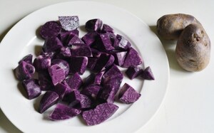 Preparazione Purè viola - Fase 1