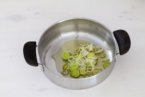 Preparazione Risotto al salmone - Fase 2