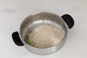 Preparazione Risotto al salmone - Fase 2