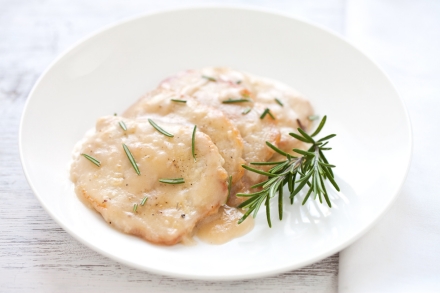 Preparazione Scaloppine al Marsala - Fase 3 Preparazione Scaloppine al Marsala - Fase 3