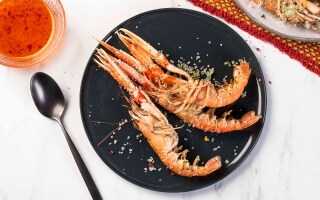 Scampi al sale