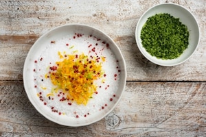 Preparazione Scampi al sale - Fase 1