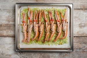 Preparazione Scampi al sale - Fase 2