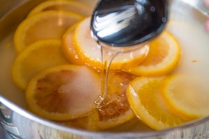 Preparazione Arance candite al cioccolato - Fase 3