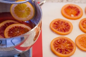 Preparazione Arance candite al cioccolato - Fase 4