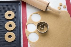 Preparazione Biscotti ai fiori - Fase 1