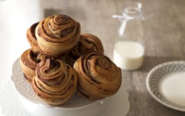 Brioche al cioccolato