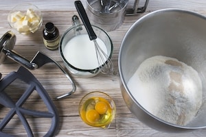 Preparazione Brioche al cioccolato - Fase 1