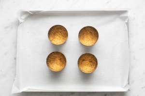 Preparazione Cheesecake salata ai fichi caramellati - Fase 1