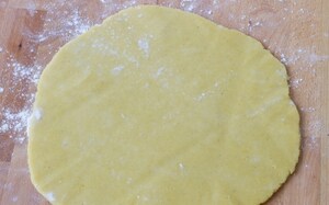 Preparazione Crostata con ganache al cioccolato e crema al mascarpone  - Fase 1