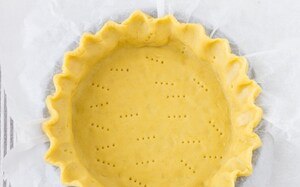 Preparazione Crostata con ganache al cioccolato e crema al mascarpone  - Fase 2