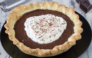 Preparazione Crostata con ganache al cioccolato e crema al mascarpone  - Fase 5