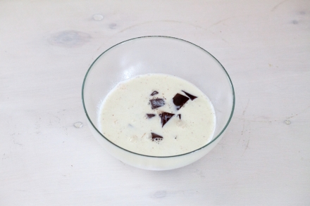 Preparazione Lasagna al cioccolato  - Fase 4 Preparazione Lasagna al cioccolato  - Fase 4