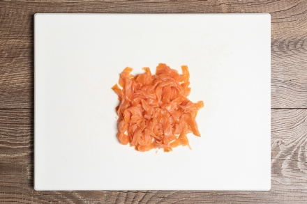 Preparazione Lasagne asparagi e salmone - Fase 1 Preparazione Lasagne asparagi e salmone - Fase 1