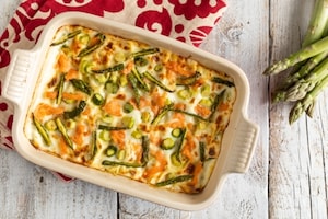 Preparazione Lasagne asparagi e salmone - Fase 3