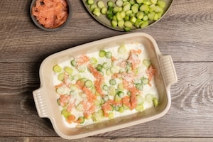 Preparazione Lasagne asparagi e salmone - Fase 2