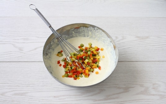 Mini muffins salati alle verdure