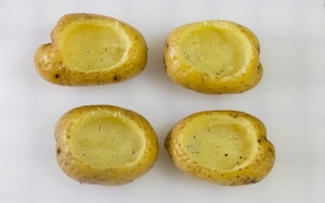 Preparazione Patate al microonde - Fase 2