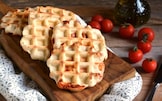 Pizza waffle