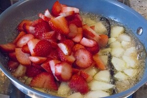 Preparazione Torta alle fragole e aceto balsamico - Fase 2